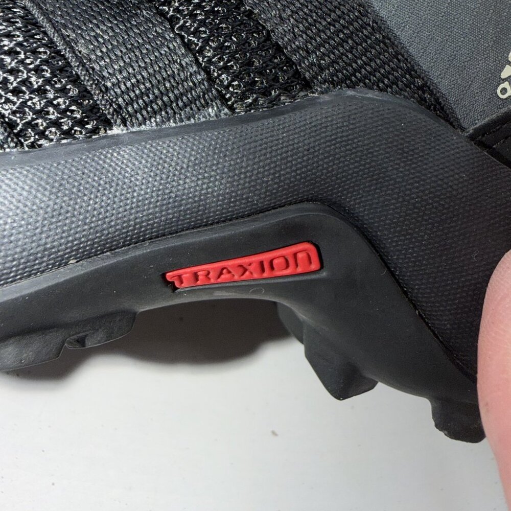 Adidas Terrex AX2R CF K Boys Size 5 Hiking Shoes (BB1930) Black / Gray - Picture 5 of 10